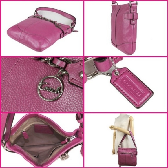 Coach Purse - Pink leather 19722 - Picture 2 of 2